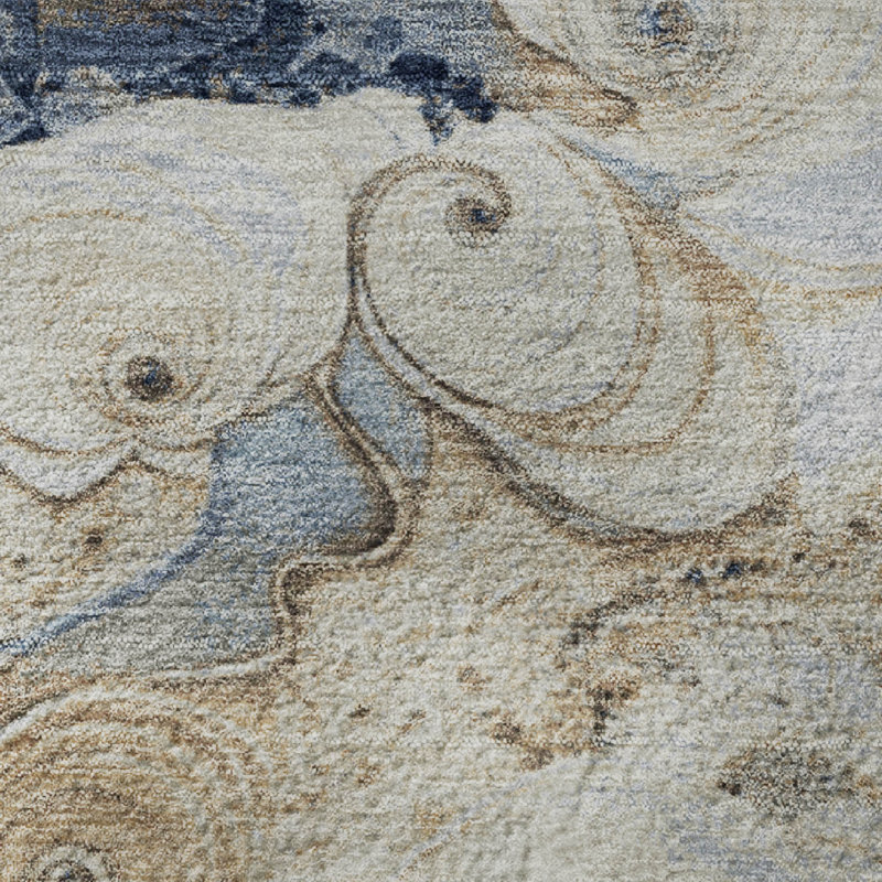 Premium Machine Washable Medena AMF1860 Abstract Rug, Rectangle 5' x 7'6"