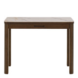Desiya Console Table 1 Drawer In Cream Ceramic