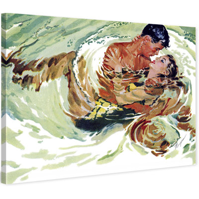 The Awkward Age Print on Wrapped Canvas