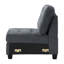 Fauteuil rembourré en acier-603569422
