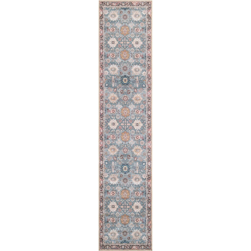 Tapis vert Aucun, Tapis de couloir 2 pi 7 po x 12 pi