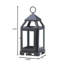 Mini-lanterne contemporaine noire