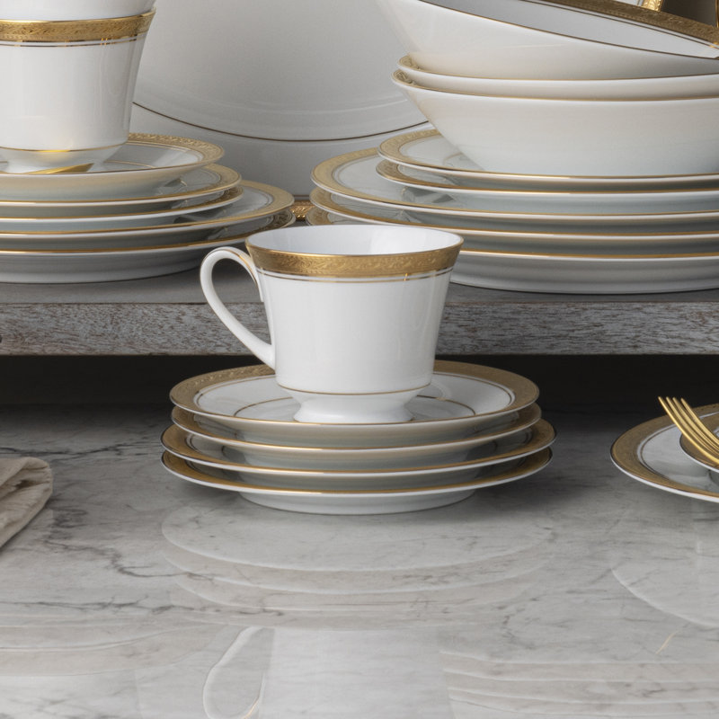 8 tasses Noritake Crestwood, Or