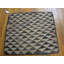 Tapis gris anthracite et crème