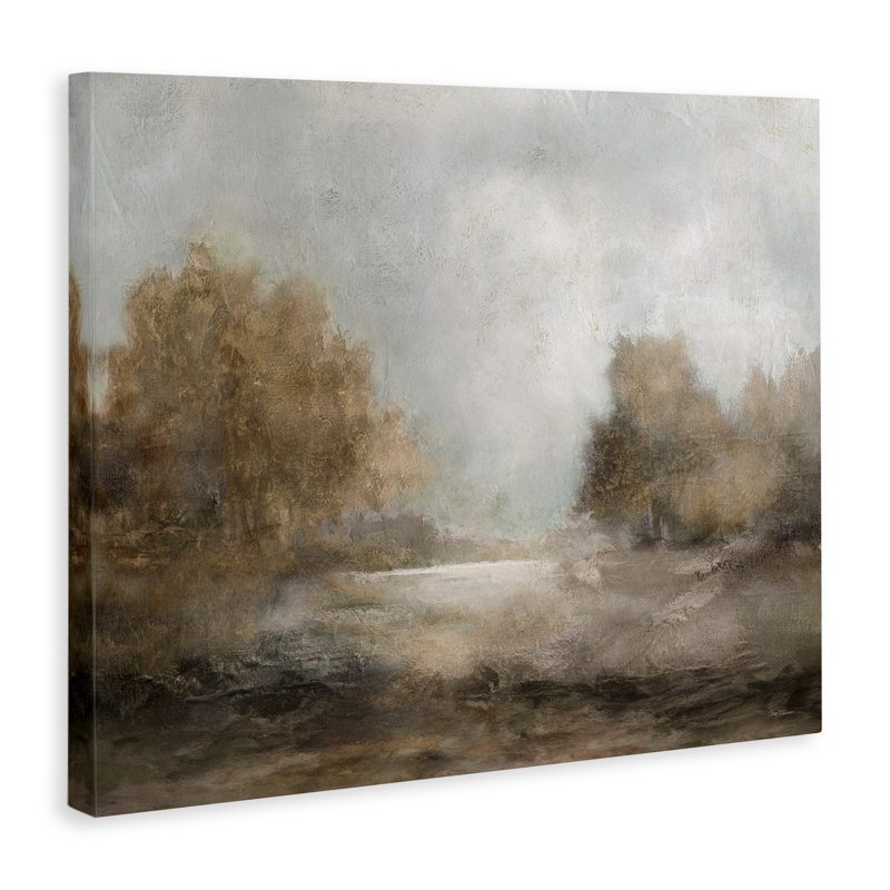 Art mural sur toile, "Paysage champêtre" par Carol Robinson, H 30 po x l 40 po