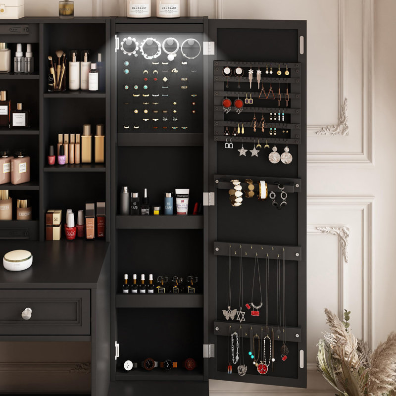 Coiffeuse Kahala, Noir