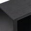 Console 30 chaussures moderne pour la chambre à coucher et le salon - noir, chambre à coucher, rangement dans le couloir
