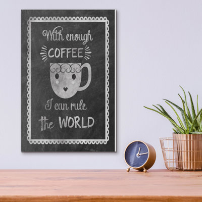 'Rule Coffee' by Erin Clark Acrylic Glass Wall Art