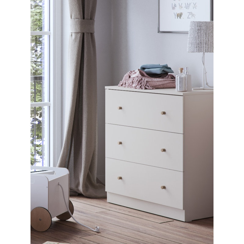 Burlington Changing Table, Cashmere/Truffle Oak