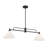 2-Light Chandelier in Natural Brass-904260022
