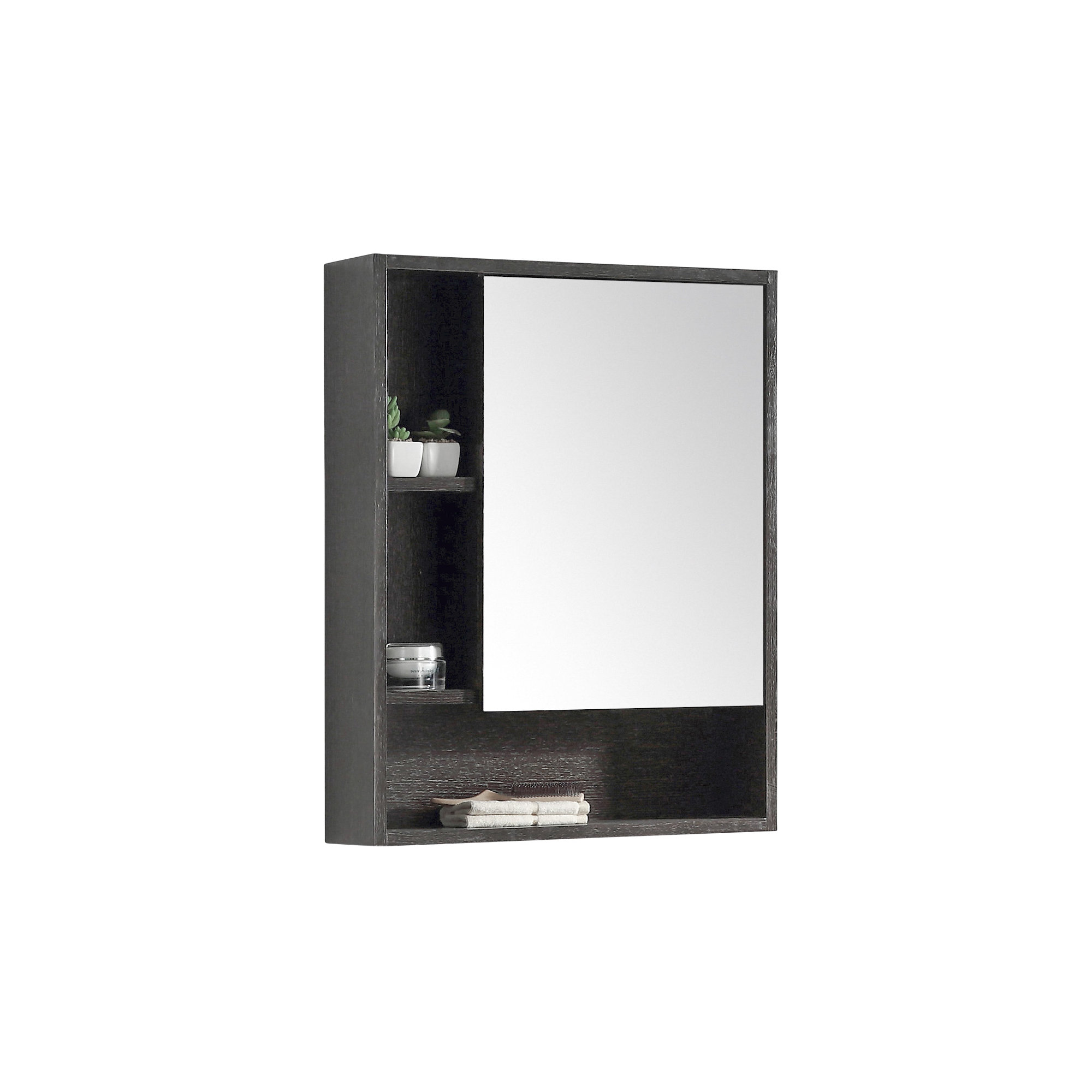 Jensen Surface Medicine Cabinet, Right, Black