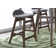  Didmarton 4 Person Gathering Table Set w/ Upholstered Counter Chairs
