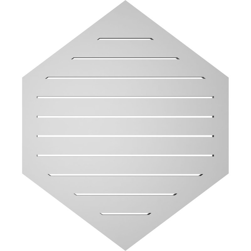 Pente verticale verticale en uréthane 9 pi, H 1,5 po x l 28 po x L 34 po