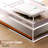 2-Pack Paper Organizer For Desk, Acrylic Stackable Letter Tray, Transparent Paper Tray