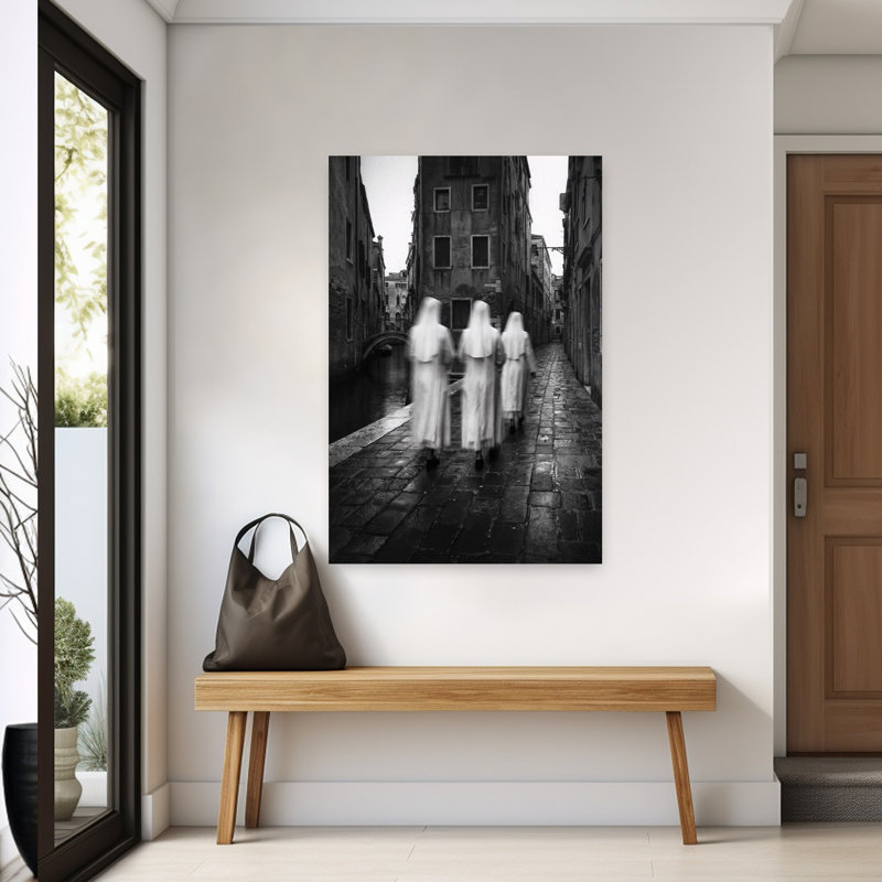 Art mural contemporain Venerig IV, H 60 po x l 40 po