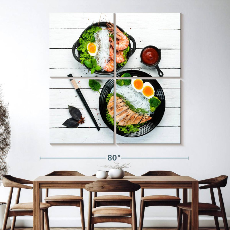 Yarlin Rice Noodle Bowls, 74" H x 74" W