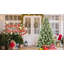 Arbre de Noël 7 pi avec 400 lumières DEL blanc chaud - 1348 pointes en PVC et aiguilles dures-1351324036