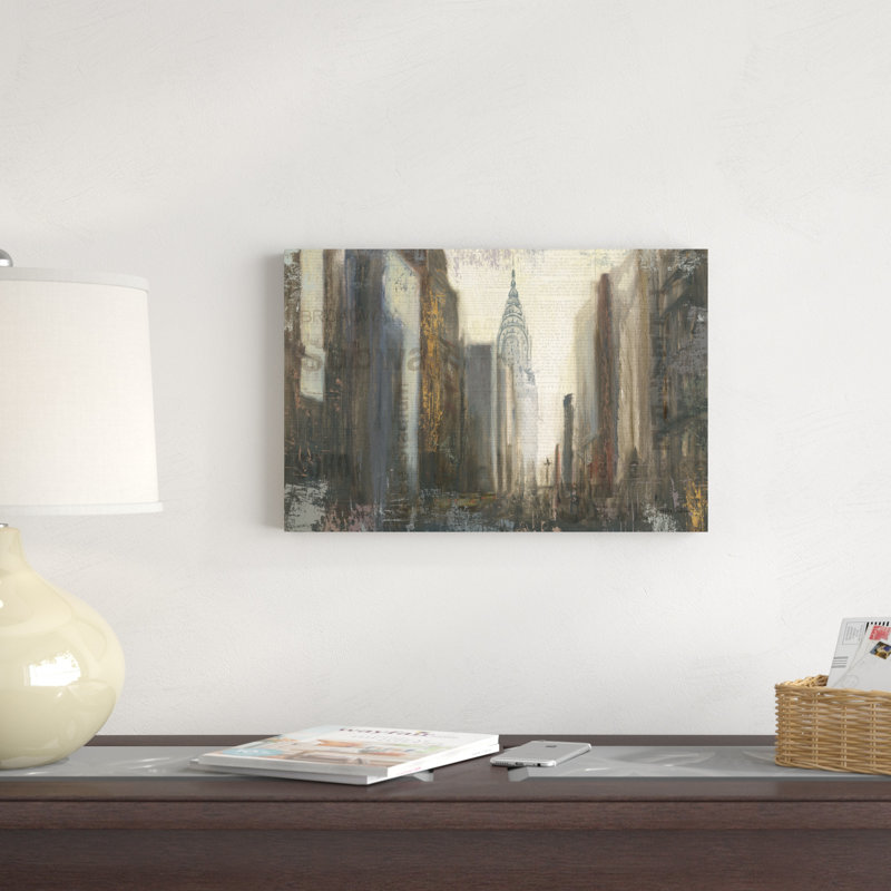 Urban Motion I NY Neutral, H 12 po x l 18 po