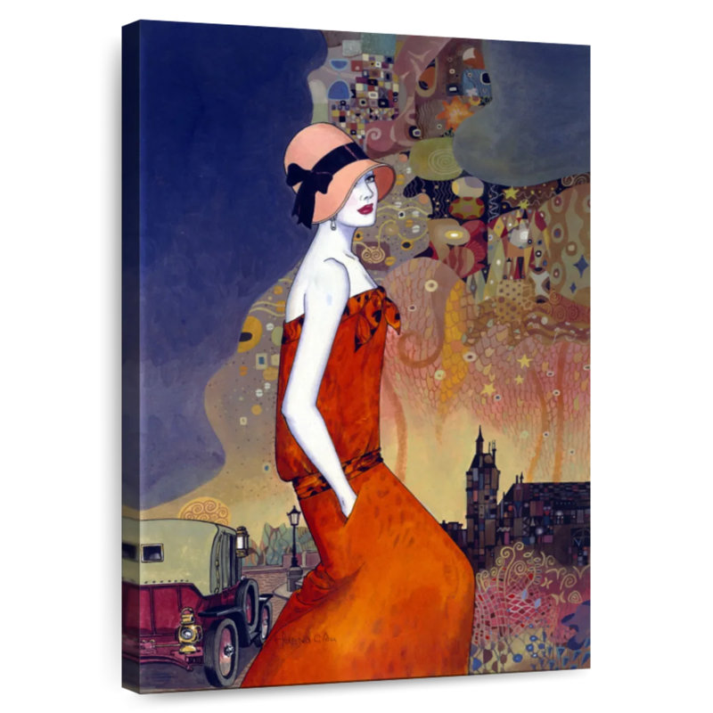 Leisha Summer Waiting, 12" H x 8" W