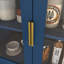 Armoire de rangement avec porte de rangement en verre trempé-676753319