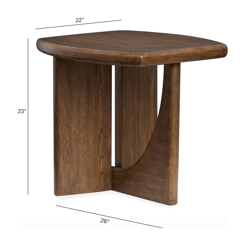 Table de bout rectangulaire
