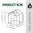Windproofaluminum Greenhouse Polycarbonate Greenhouse Raised Base And Anchor Aluminum Heavy Duty Walk-In Greenhouses-115824011-115824012