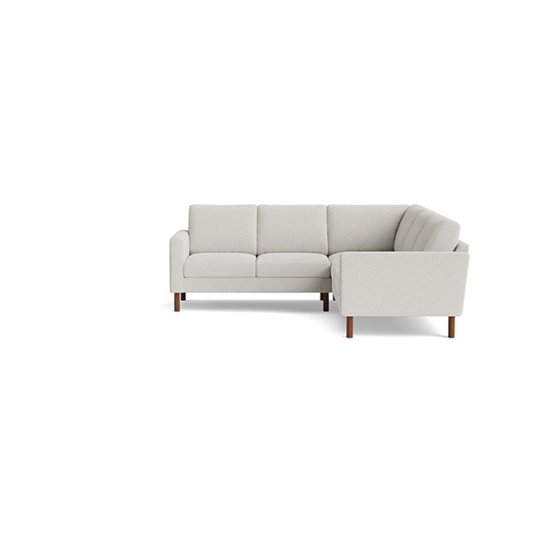 Laguna Sectional, Right Hand Facing, Performance Weave - Snow