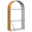 Log Holder 47.2"X17.7"X82.7" Galvanized Steel-2120662025