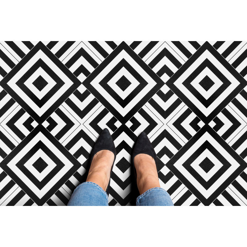 Carreau géométrique 12 po x 12 po x 1,5 mm Elegance