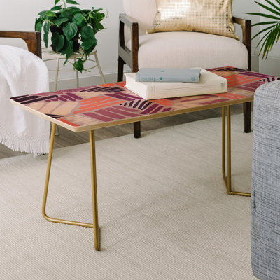 Table basse mareike boehmer strokes rose