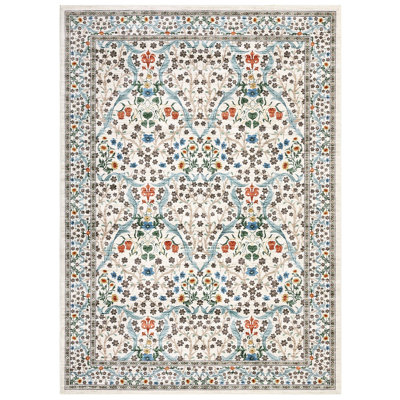 Machine Washable Rug Non Slip Non Shedding Rug Foldable Indoor Carpet for Living Room Bedroom Playroom Dorm Home Office