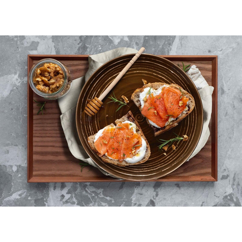 Youa Porcelain Dinner Plate, Brown