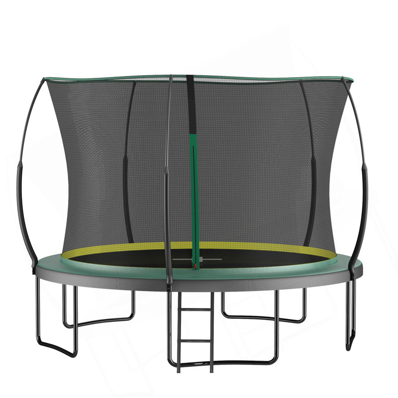 12FT Springfree No Gap Trampoline- Green