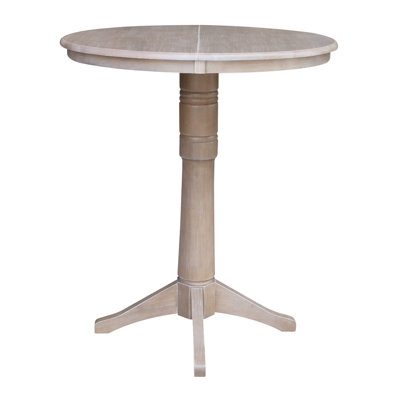 Ileia Extendable Solid Wood Dining Table