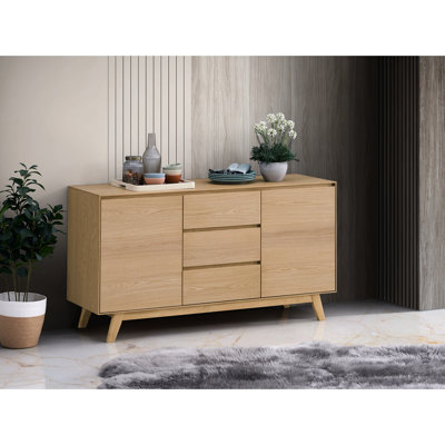 Plateau de rangement en chêne de 17 po x l 15 po x H 10 po pour un rangement efficace