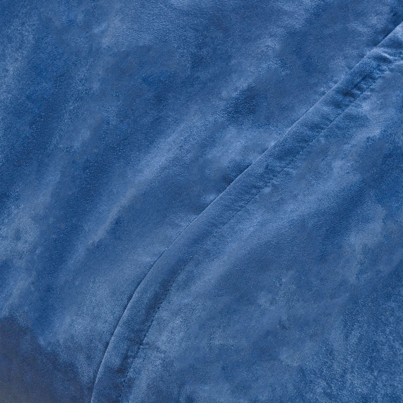 Très grand canapé à billes Larson, Bleu minuit