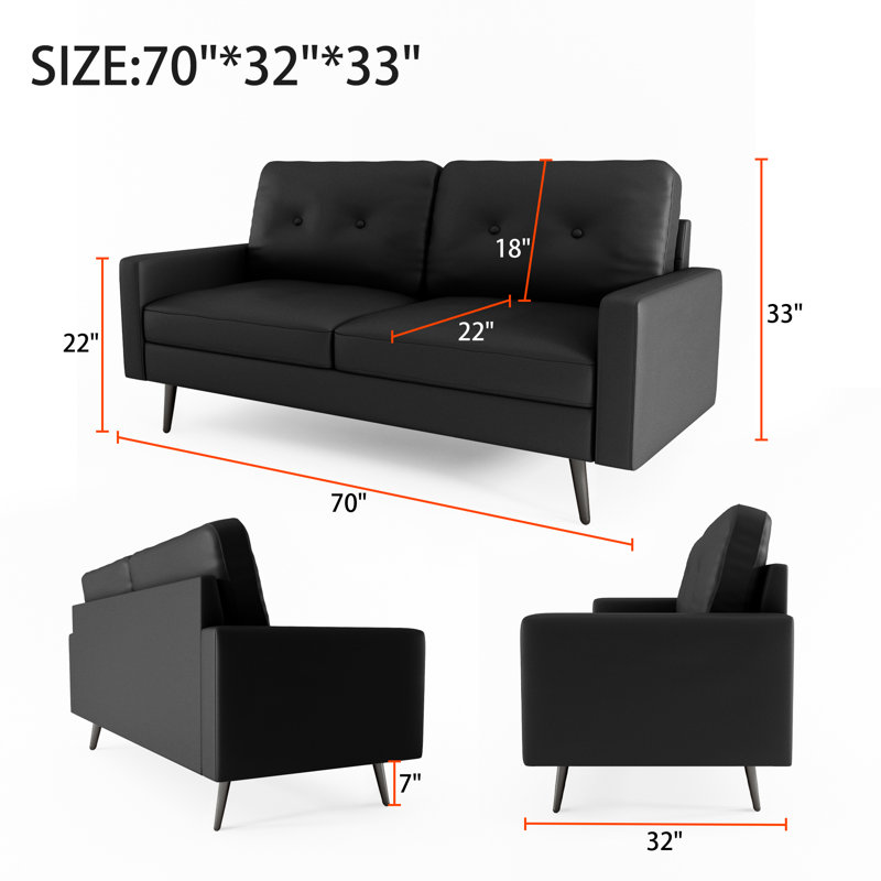 Azariya 70'' Slipcovered Sleeper Sofa