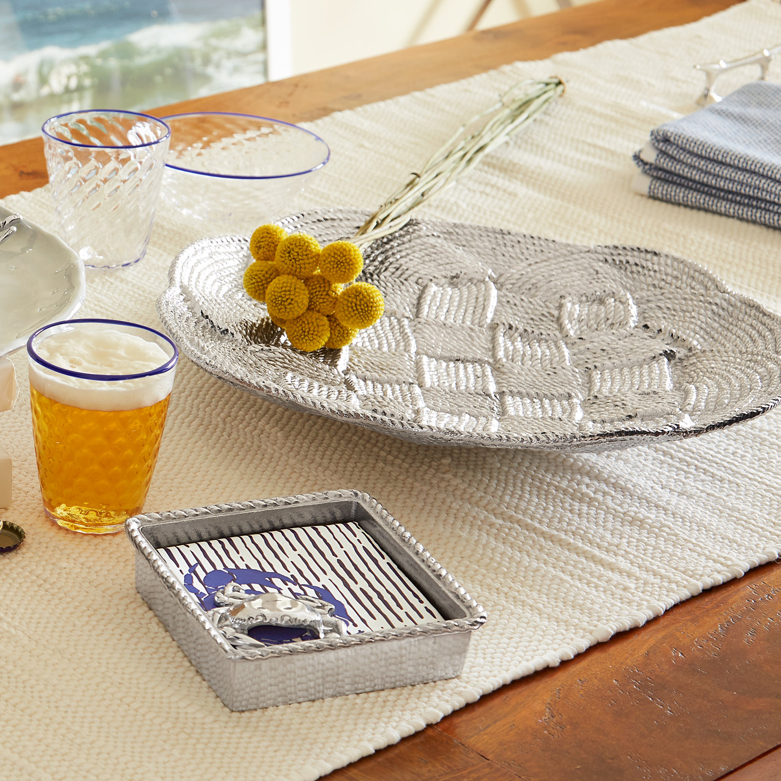 High Seas Crab Twist Napkin Holder