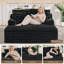 Très grande chaise longue concubine avec porte-gobelet et coussin, convenant au salon, à la chambre à coucher, au bureau, à la compression-134058975