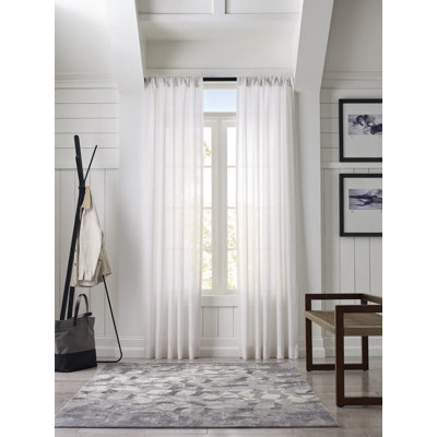 Sunbrella® Laurel Sheer Curtain