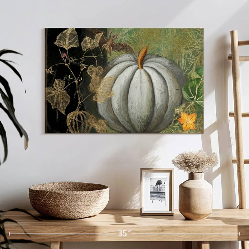 Yarlin Fresh Pumpkin, 16" H x 24" W