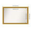 Townhouse Gold Non-Beveled Bathroom Wall Mirror-1016737332