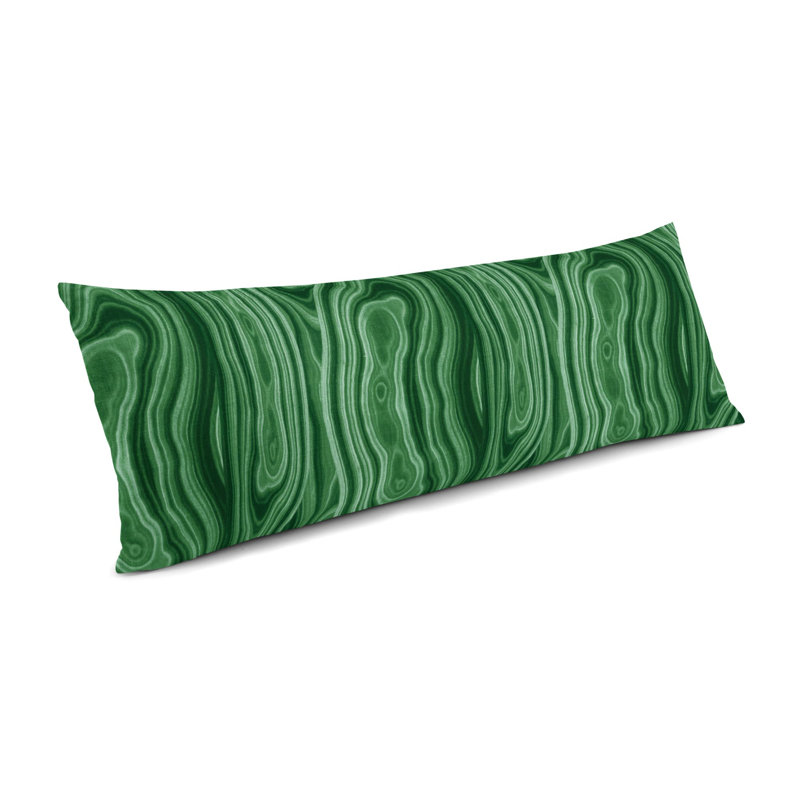 Malachite Rectangular Pillow Cover & Insert, 12" x 24"