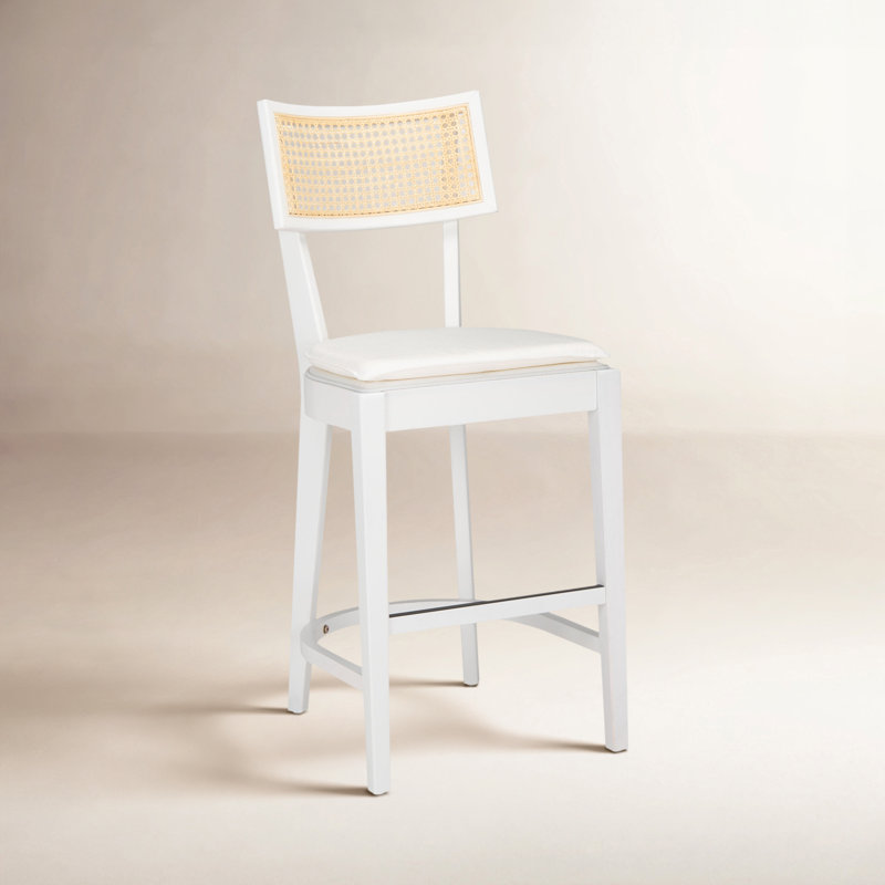 Tabouret Tarrington, Gris naturel, Tabouret de comptoir (siège d'une hauteur de 26,6