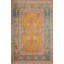 Warm Light brown Antique Tribal Geometric Small Indian Flat Weave Dhurrie Carpet