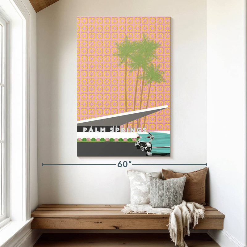 Aime Palm Springs With Convertible, 51" H x 34" W