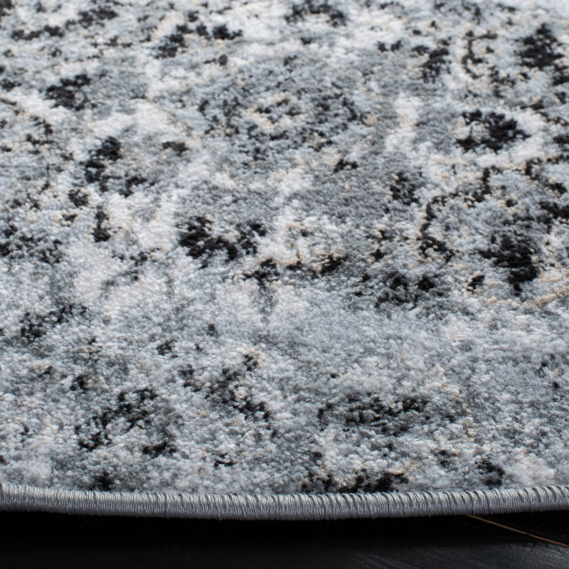 Kirandeep Performance Damask Rug, Runner 2'2" x 9'