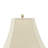 Polystone Room Table Lamp with Tapered Shade