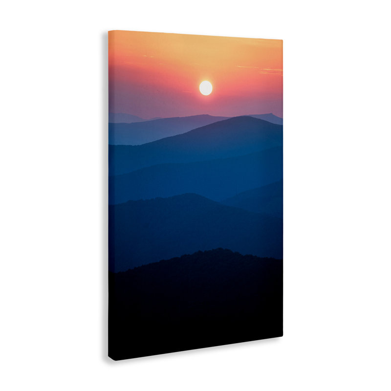 Toile Tennessee Mornings Sunrise, conception de Jared Kreiss, H 30 po x l 20 po