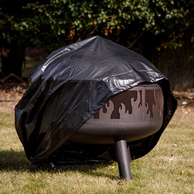 Westdale Round Steel Wood Burning Fire Pit